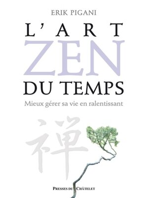 cover image of L'art zen du temps